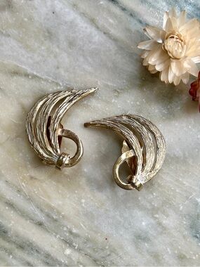 Zentall Mid Century Wing Earrings